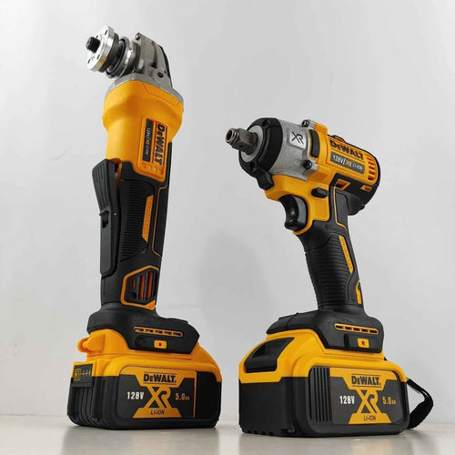 Combo de taladro de impacto y pulidora de 128V - HerramientasJM