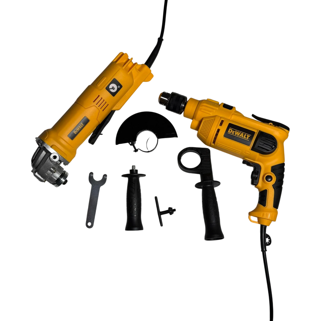 COMBO ELÉCTRICO PROFESIONAL: TALADRO + PULIDORA 🛠️