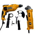 COMBO ELÉCTRICO PROFESIONAL: TALADRO + PULIDORA 🛠️