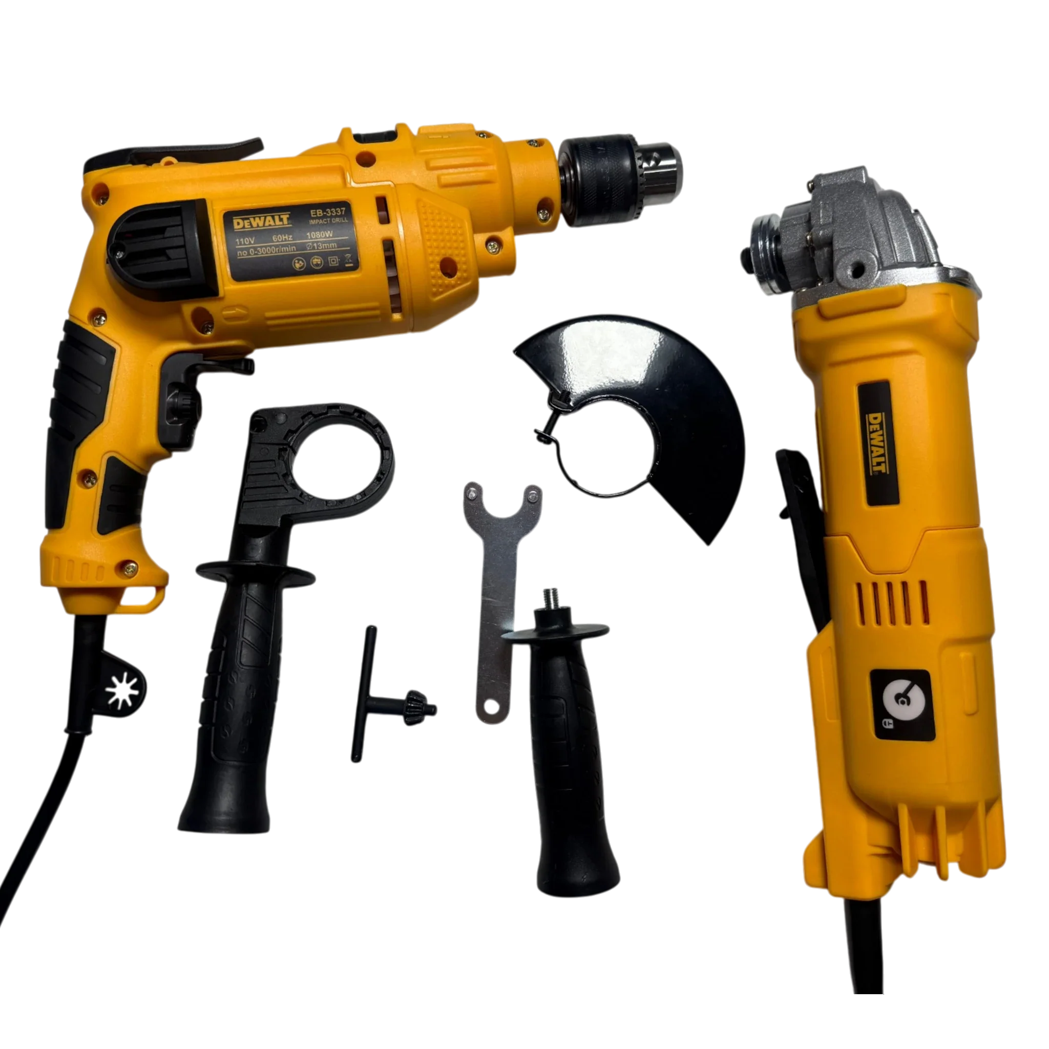 COMBO ELÉCTRICO PROFESIONAL: TALADRO + PULIDORA 🛠️