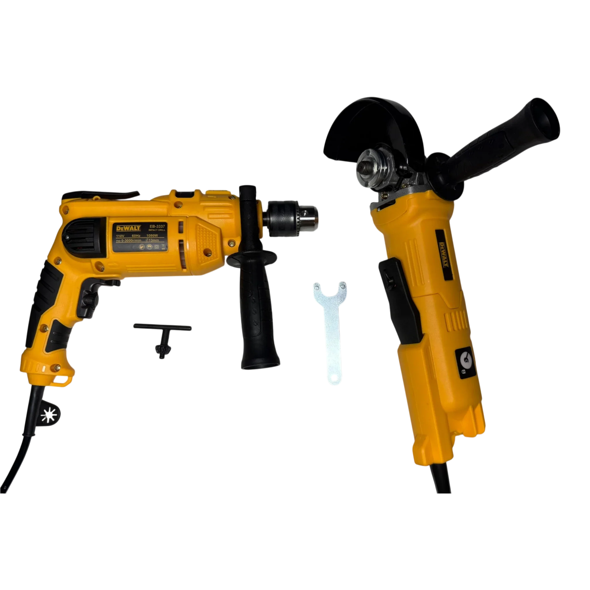 COMBO ELÉCTRICO PROFESIONAL: TALADRO + PULIDORA 🛠️