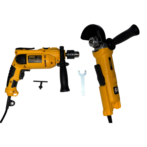 COMBO ELÉCTRICO PROFESIONAL: TALADRO + PULIDORA 🛠️