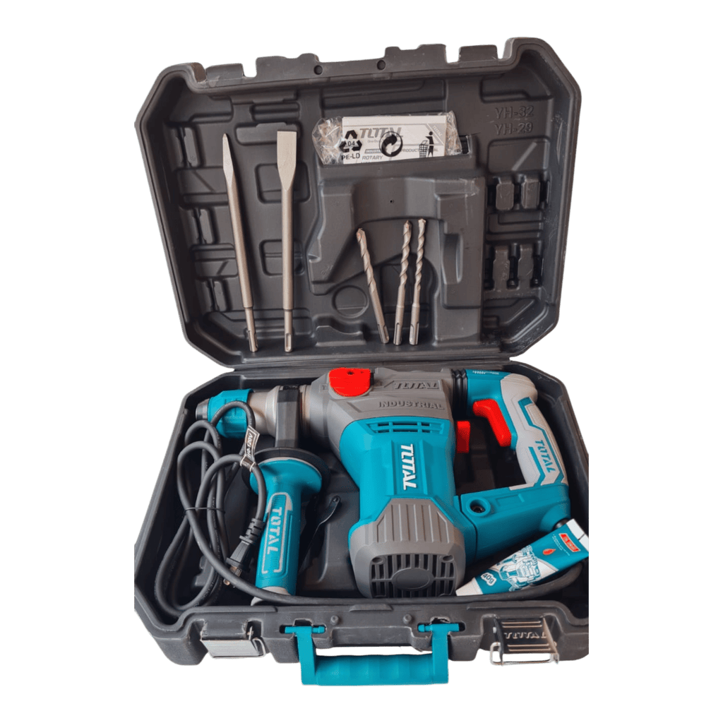 🔨 Rotomartillo TOTAL 1500W - Potencia y Precisión Profesional - HerramientasJM