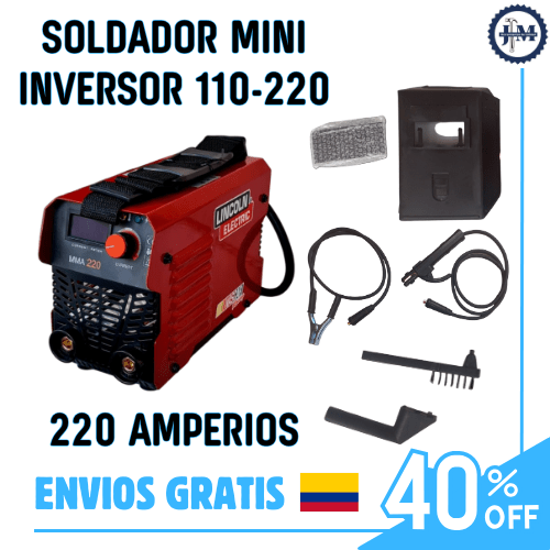 Soldador Mini Inversor 110/220 - HerramientasJM